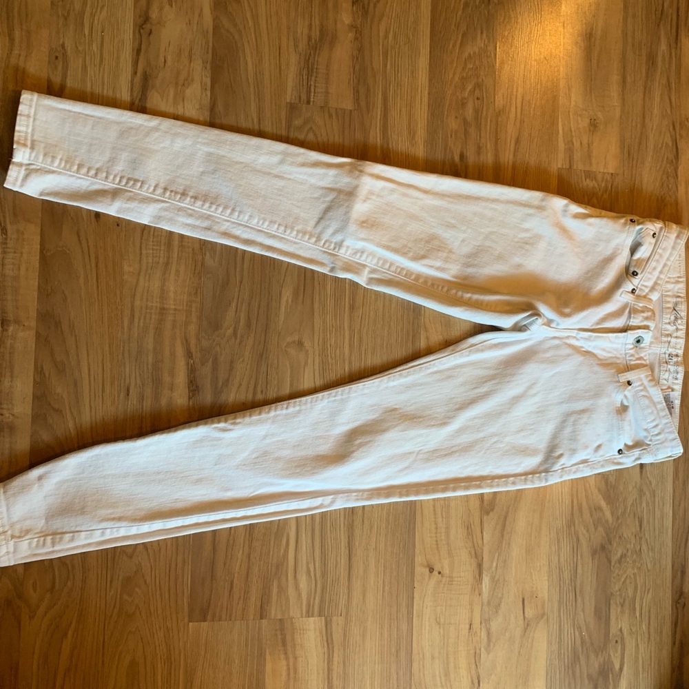 Levi’s Jeans Demi curve white skinny jeans